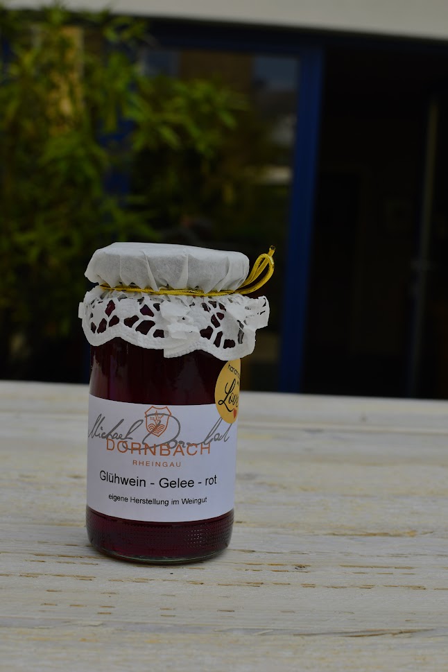 Rotwein-Gelée